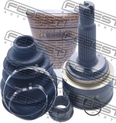 Febest 1210-SOL2WD - Шарнирный комплект, ШРУС, приводной вал parts5.com