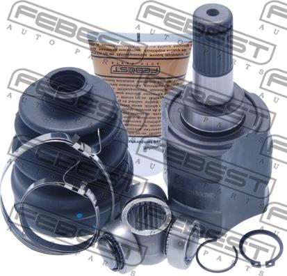 Febest 1211-SOL2WD - Шарнирный комплект, ШРУС, приводной вал parts5.com