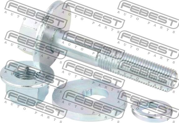 Febest 1229-023-KIT - Болт регулировки развала колёс parts5.com