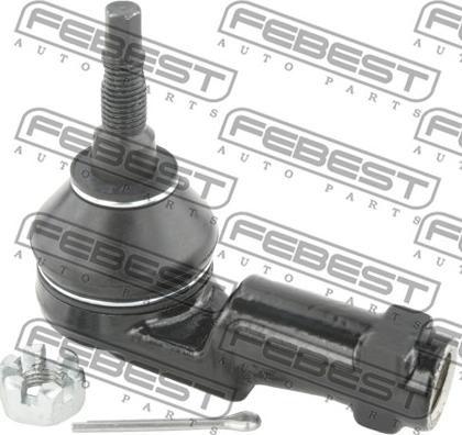 Febest 1221-CRERH - Наконечник рулевой тяги, шарнир parts5.com