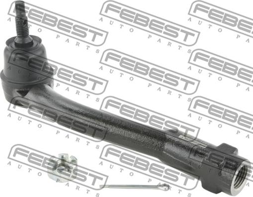 Febest 1221-TUC18RH - Наконечник рулевой тяги, шарнир parts5.com