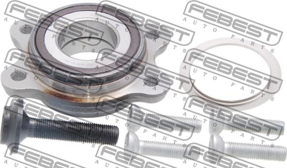 Febest 1782-A6MF92-KIT - Ступица колеса, поворотный кулак parts5.com