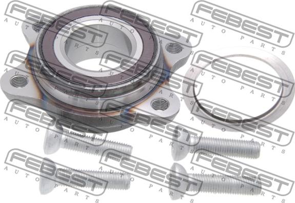 Febest 1782-A6MF85-KIT - Ступица колеса, поворотный кулак parts5.com