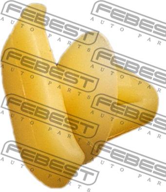 Febest 88570-035 - Зажим, молдинг / защитная накладка parts5.com