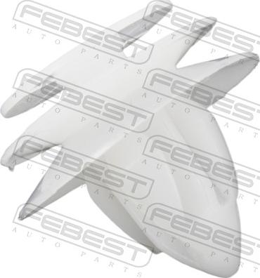 Febest 88570-038 - Зажим, молдинг / защитная накладка parts5.com