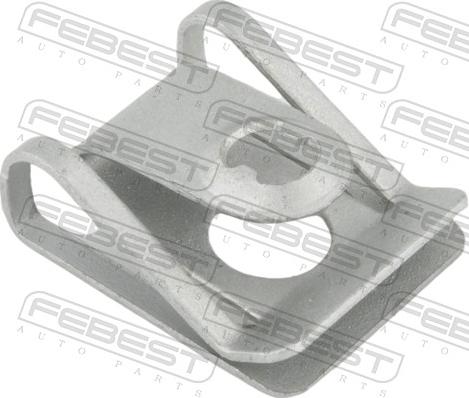 Febest 88570-163 - Зажим, молдинг / защитная накладка parts5.com