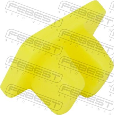 Febest 88570-105 - Зажим, молдинг / защитная накладка parts5.com