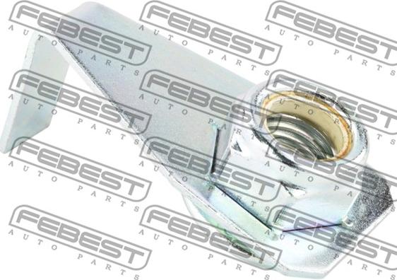 Febest 2998-005 - Гайка, шейка оси parts5.com