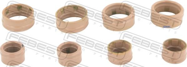 Febest 24400-004-KIT - Уплотнительное кольцо, линия кондиционера parts5.com