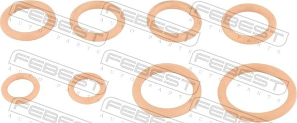 Febest 24400-003-KIT - Уплотнительное кольцо, линия кондиционера parts5.com