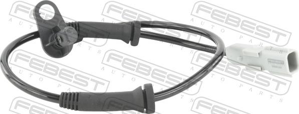 Febest 24606-007 - Датчик ABS, частота вращения колеса parts5.com