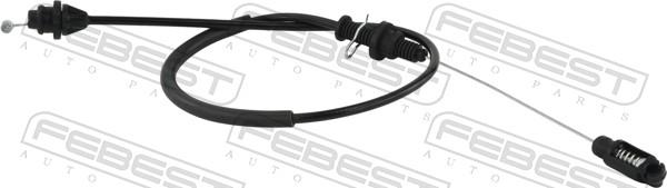 Febest 24107LOGI8V - Тросик газа parts5.com