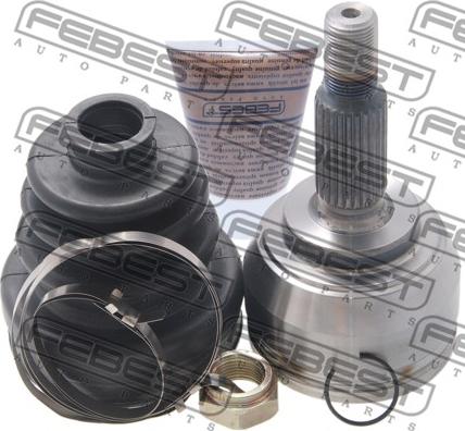 Febest 2410-DUST - Joint Kit, drive shaft parts5.com