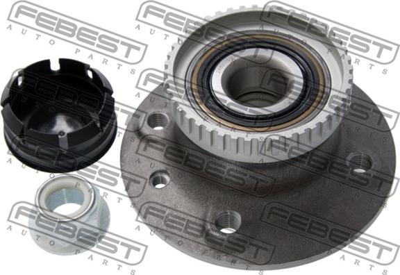 Febest 2482-SIA44R - Ступица колеса, поворотный кулак parts5.com