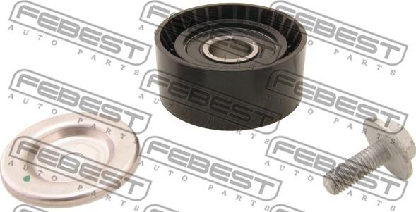 Febest 2487-001 - Deflection / Guide Pulley, v-ribbed belt parts5.com