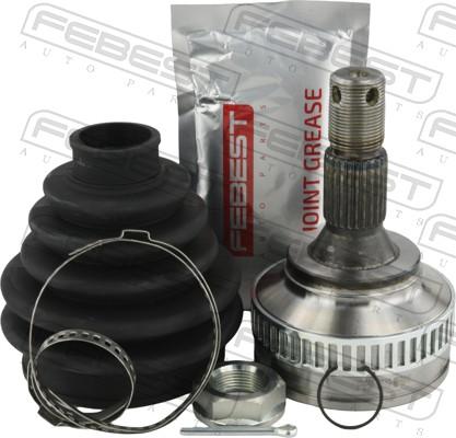 Febest 2510-M59A48 - Шарнирный комплект, ШРУС, приводной вал parts5.com