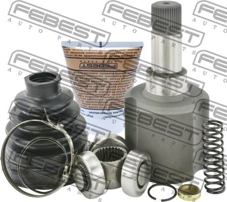 Febest 2511-BOX3LH - Шарнирный комплект, ШРУС, приводной вал parts5.com