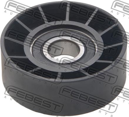 Febest 2587-RELIII - Направляющий ролик, поликлиновый ремень parts5.com