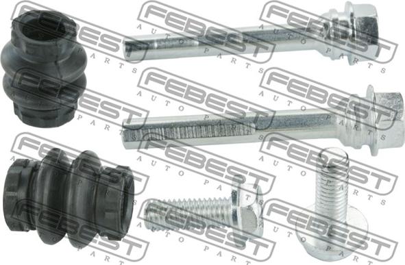 Febest 2574-308R-KIT - Направляющий болт, корпус скобы тормоза parts5.com