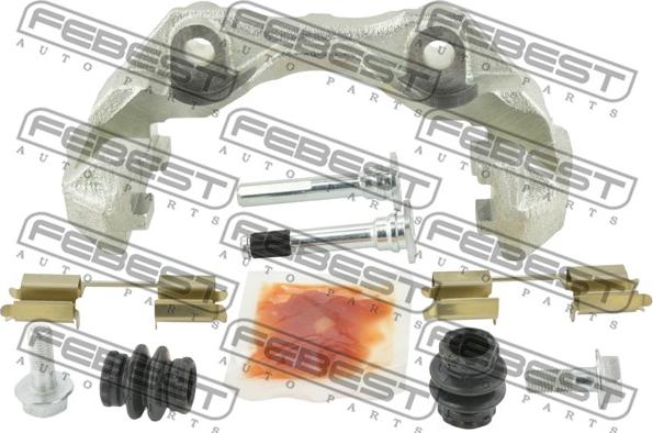 Febest 2677C-RAPF-KIT - Комплект поддержки корпуса скобы тормоза parts5.com