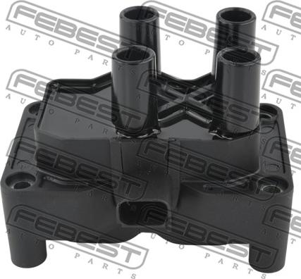 Febest 21640-002 - Катушка зажигания parts5.com