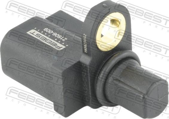 Febest 21606-009 - Датчик ABS, частота вращения колеса parts5.com