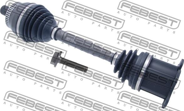 Febest 2114-GAL - Полуосевой вал, дифференциал parts5.com