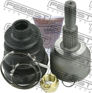 Febest 2110-CDH - Шарнирный комплект, ШРУС, приводной вал parts5.com