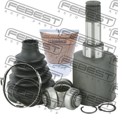 Febest 2111-FY26LH - Шарнирный комплект, ШРУС, приводной вал parts5.com