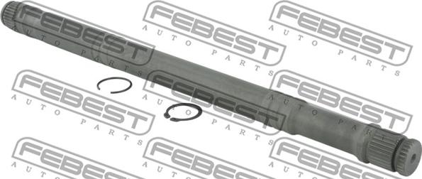 Febest 2112-TTFLH - Приводной вал parts5.com