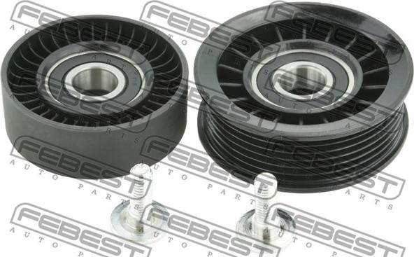 Febest 2187-CB4-KIT - Направляющий ролик, поликлиновый ремень parts5.com