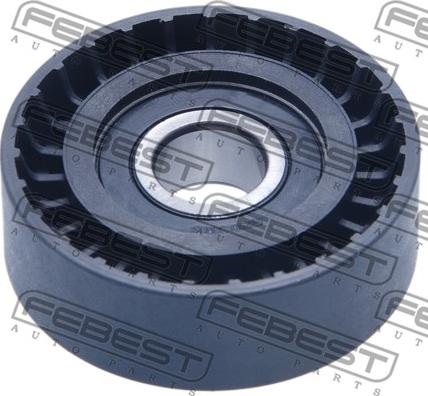 Febest 2187-ST2 - Направляющий ролик, поликлиновый ремень parts5.com