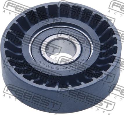 Febest 2187-ST - Направляющий ролик, поликлиновый ремень parts5.com