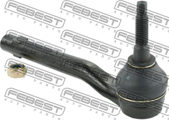 Febest 2121-F150 - Наконечник рулевой тяги, шарнир parts5.com