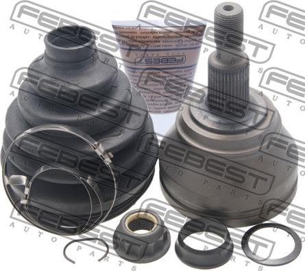 Febest 2310-033 - Шарнирный комплект, ШРУС, приводной вал parts5.com