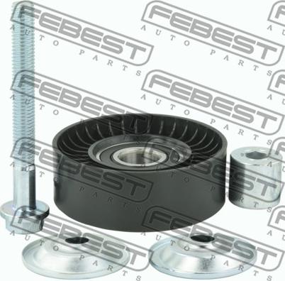 Febest 2388-CFNA - Направляющий ролик, поликлиновый ремень parts5.com