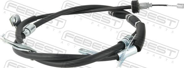 Febest 22100-A2LH - Тросик, cтояночный тормоз parts5.com