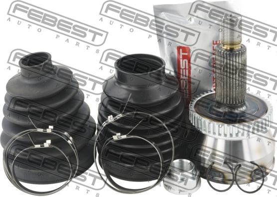 Febest 2210-D4224A48 - Шарнирный комплект, ШРУС, приводной вал parts5.com