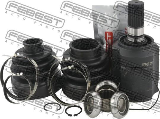 Febest 2211-D4224 - Шарнирный комплект, ШРУС, приводной вал parts5.com