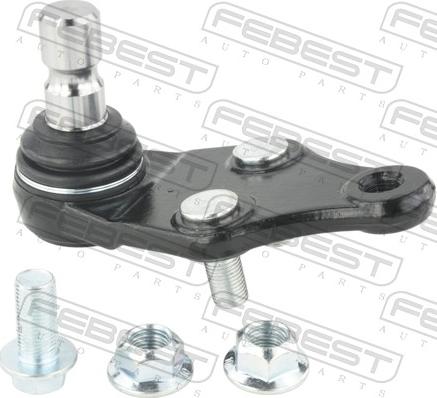 Febest 2220-MQ4LOWF - Шаровая опора, несущий / направляющий шарнир parts5.com