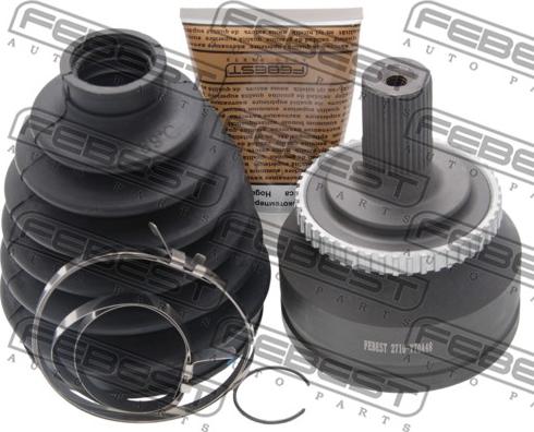 Febest 2710-V70A48 - Шарнирный комплект, ШРУС, приводной вал parts5.com