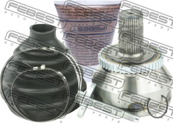 Febest 2710-XC90WDA48 - Шарнирный комплект, ШРУС, приводной вал parts5.com