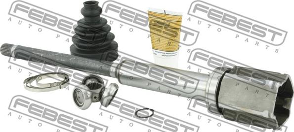 Febest 2711-S80AWDTRH - Шарнирный комплект, ШРУС, приводной вал parts5.com