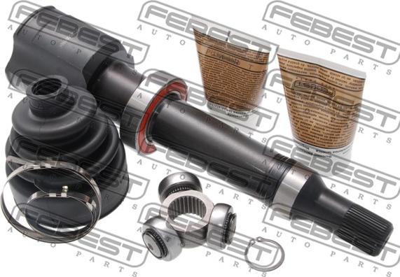 Febest 2711-S80RH - Шарнирный комплект, ШРУС, приводной вал parts5.com