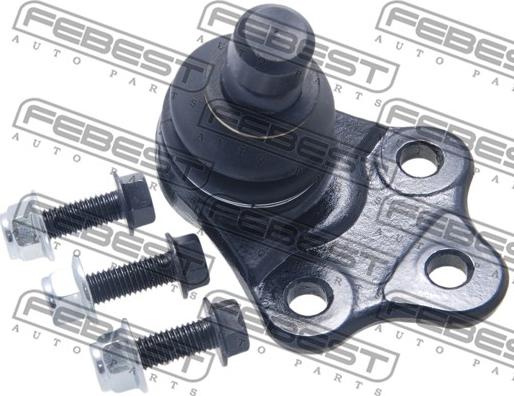 Febest 2720-XC60F - Шаровая опора, несущий / направляющий шарнир parts5.com