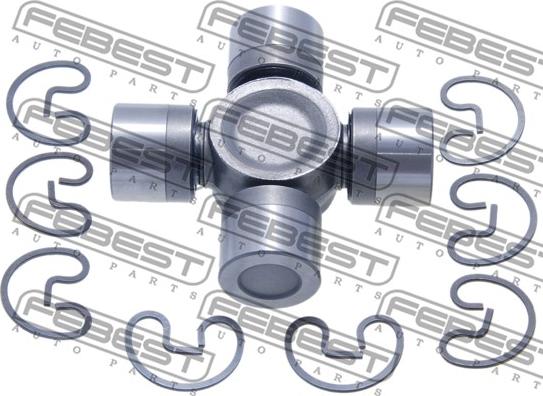 Febest ASFD-F150 - Шарнир, продольный вал parts5.com