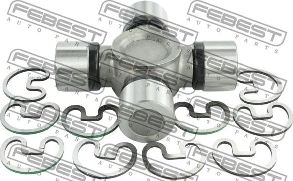 Febest ASN-R51R4WD - Шарнир, продольный вал parts5.com