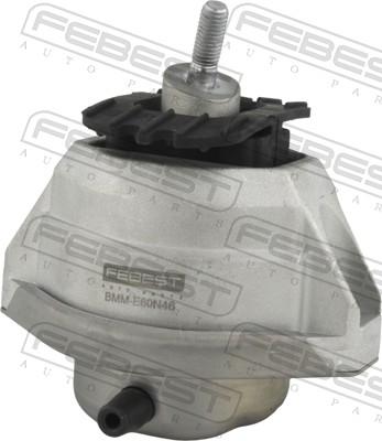 Febest BMM-E60N46 - Подушка, опора, подвеска двигателя parts5.com