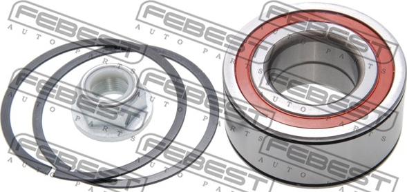 Febest DAC40840038-KIT - Комплект подшипника ступицы колеса parts5.com