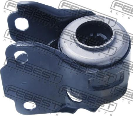 Febest LRAB-024LH - Сайлентблок, рычаг подвески колеса parts5.com